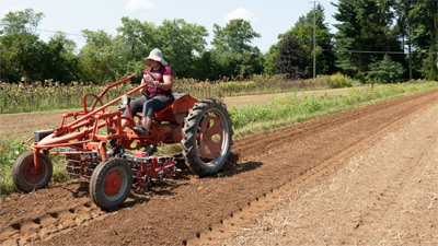 using midmount and A-blades for row marking using midmount and A-blades for row marking