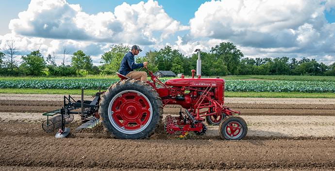 Cultivating Tractor