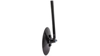 Heavy duty hiller assembly with disc