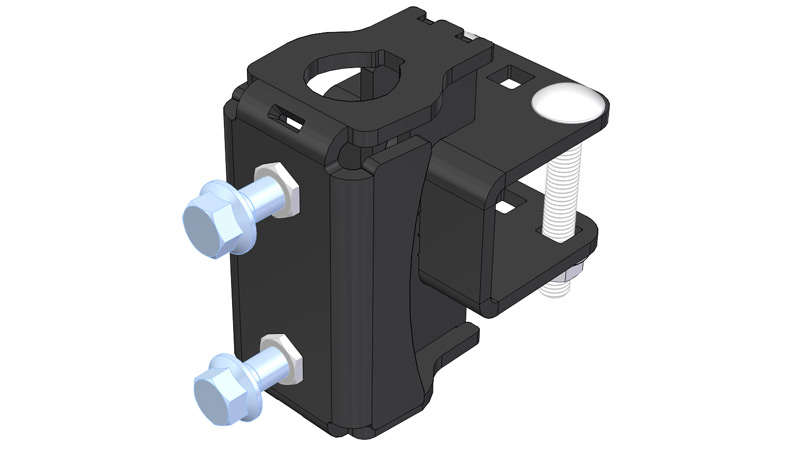 Round Shank Clamp - Quick-Set Clamp for 1-1/4" Round Shanks