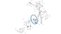 Poly-V 8 Groove Belt, J-Type L=508