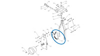 Poly-V 8 Groove Belt, J-Type L=610