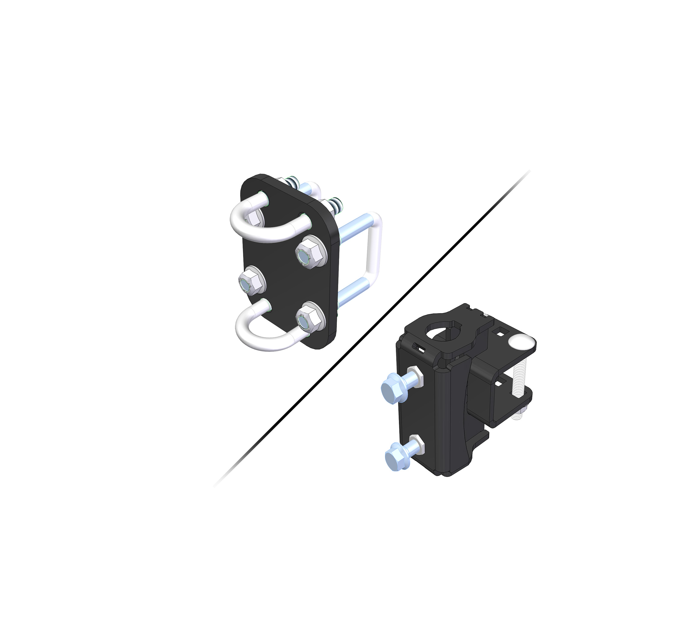 Tilmor Round Shank Clamps