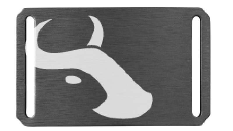 Belt Buckle - Gunmetal - Tilmor Ox Belt Buckle - Gunmetal - Tilmor Ox