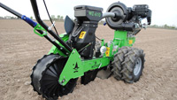 self propelled vacuum seeder