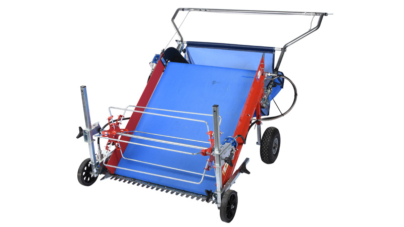 drill powered baby green harvester