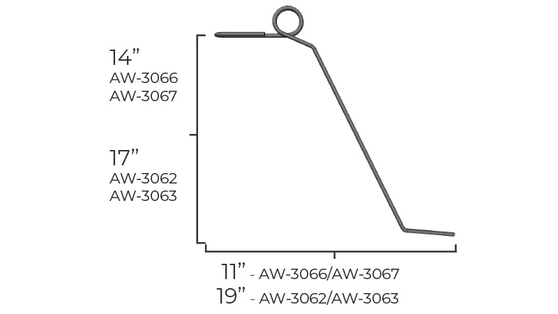 Torsion Wire Dimensions Torsion Wire Dimensions