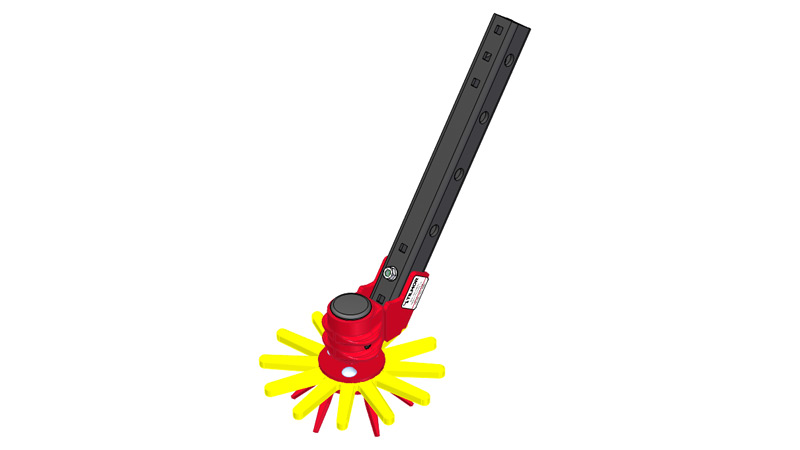 9" Finger Weeder with Medium Fingers and Flat Shank 9" Finger Weeder with Medium Fingers and Flat Shank
