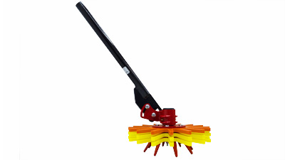 Edge of Plastic Finger Weeder Cultivate edge of plastic mulch