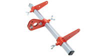 double wheel weeder frame