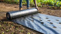 Quick-Plant Fabric Weed Barrier