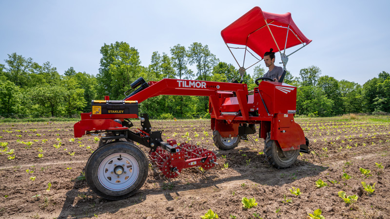 Tilmor equipment in field