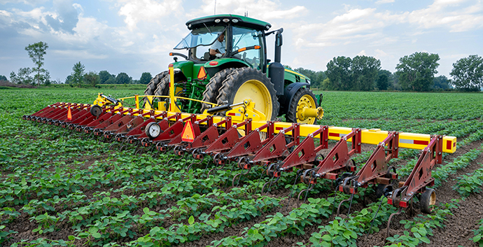 Cultivating Row Crops