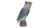 horned owl plastic decoy