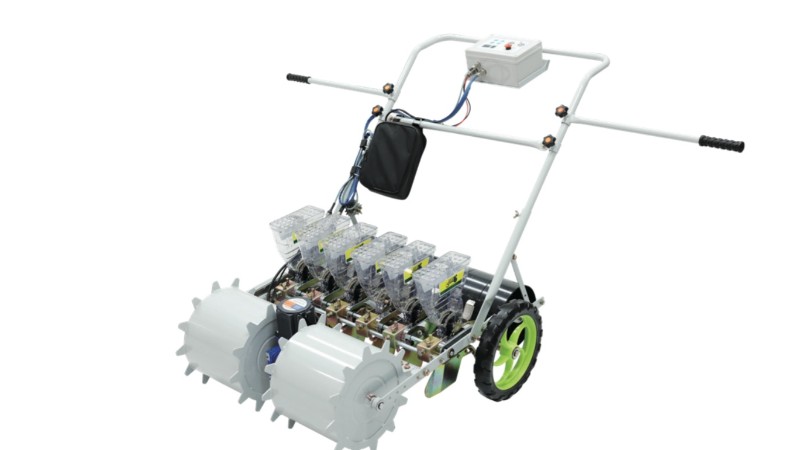 6-row electric drive seeder JPEV6 from Jang Automation