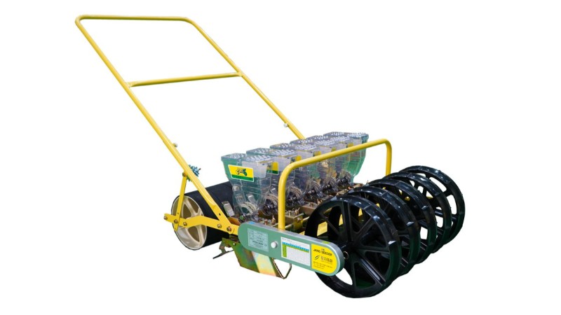 6-row push seeder model JP-6 from Jang Automation