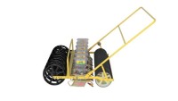 6-row wide push seeder model JP-6W from Jang Automation