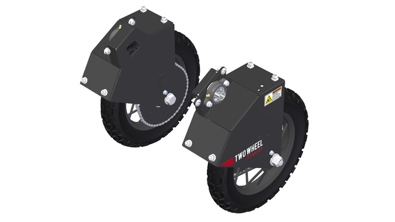 Skinny/Knobby Tire Mounts for Tilmor Power Ox Skinny/Knobby Tire Mounts for Tilmor Power Ox