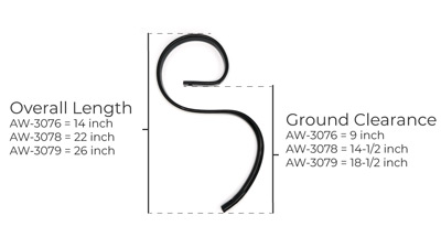 S-tine Dimensions S-tine Dimensions
