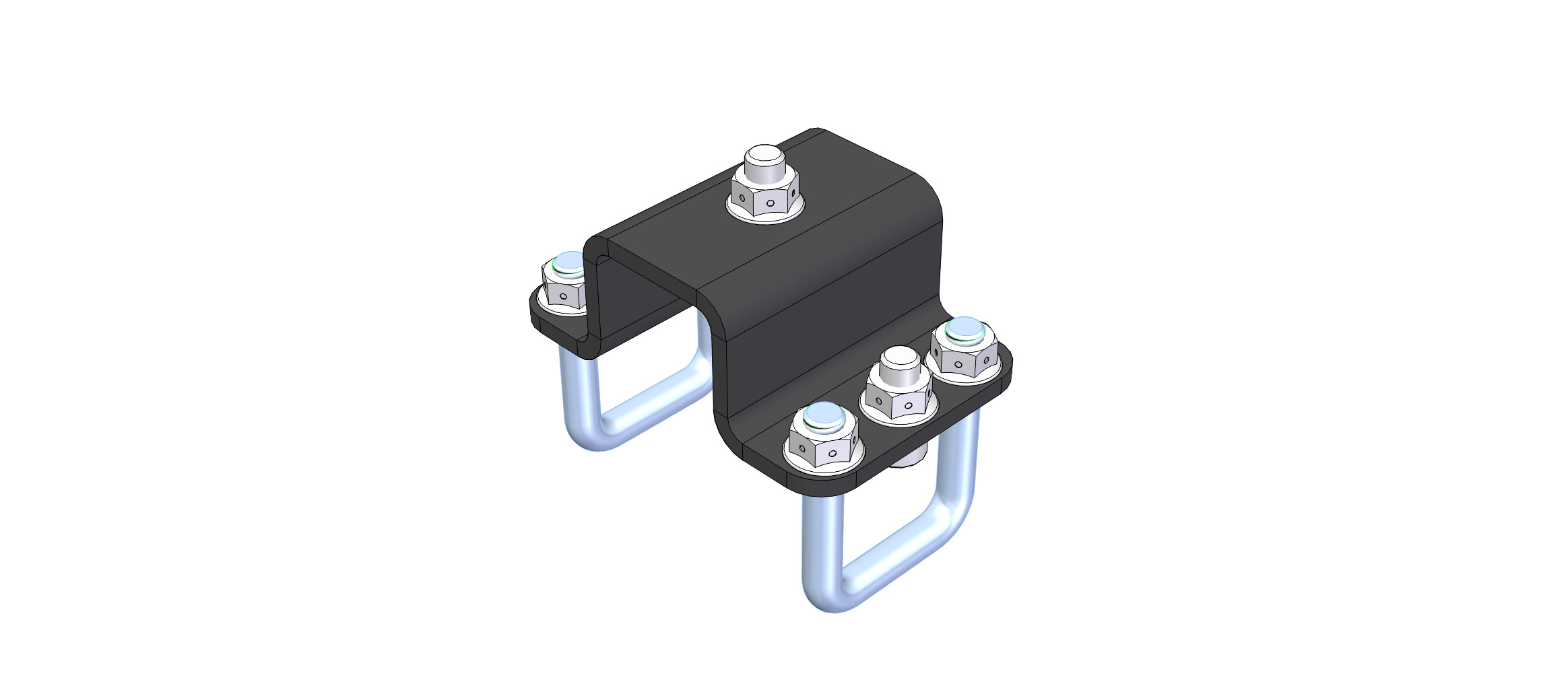 Tilmor 1.5" Square Tube Cross Clamp