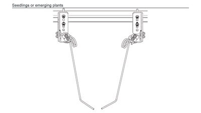 Torsion Weeder Orientation for Seedlings Torsion Weeder Orientation for Seedlings