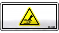 Decal, Warning Moving Parts